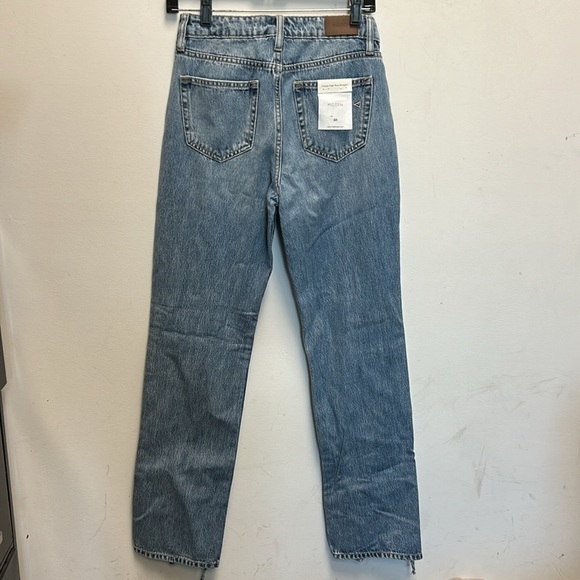 Hidden Tracy High Rise Straight Jean w/bottom Hem Tie - Picture 5 of 5